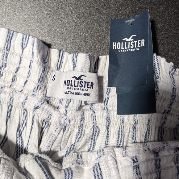 NWT Hollister High-Rise Paperbag Shorts - Picture 3 of 3